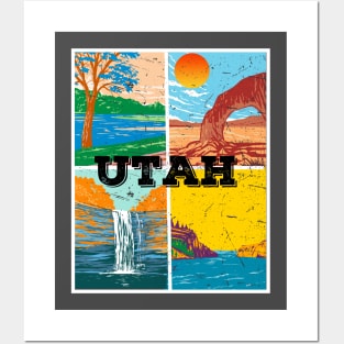 Utah Lover Design Posters and Art